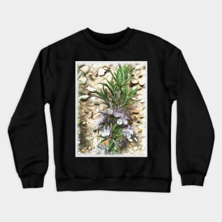 Rosemary blossom Crewneck Sweatshirt